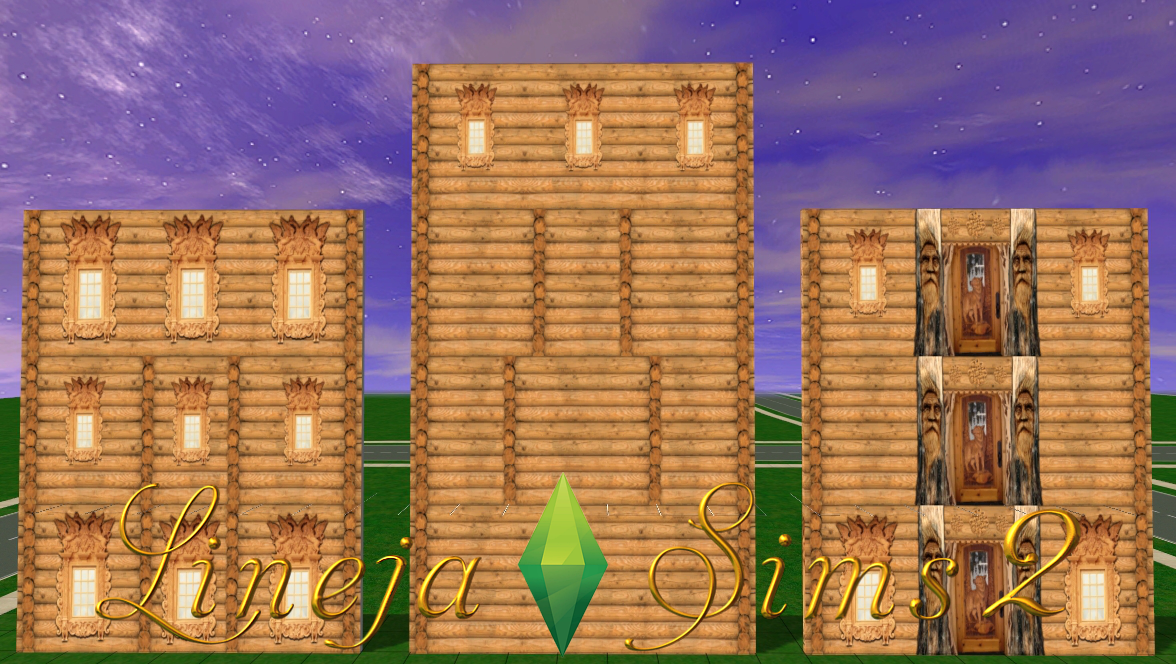 Бревенчатый дом (Log house)