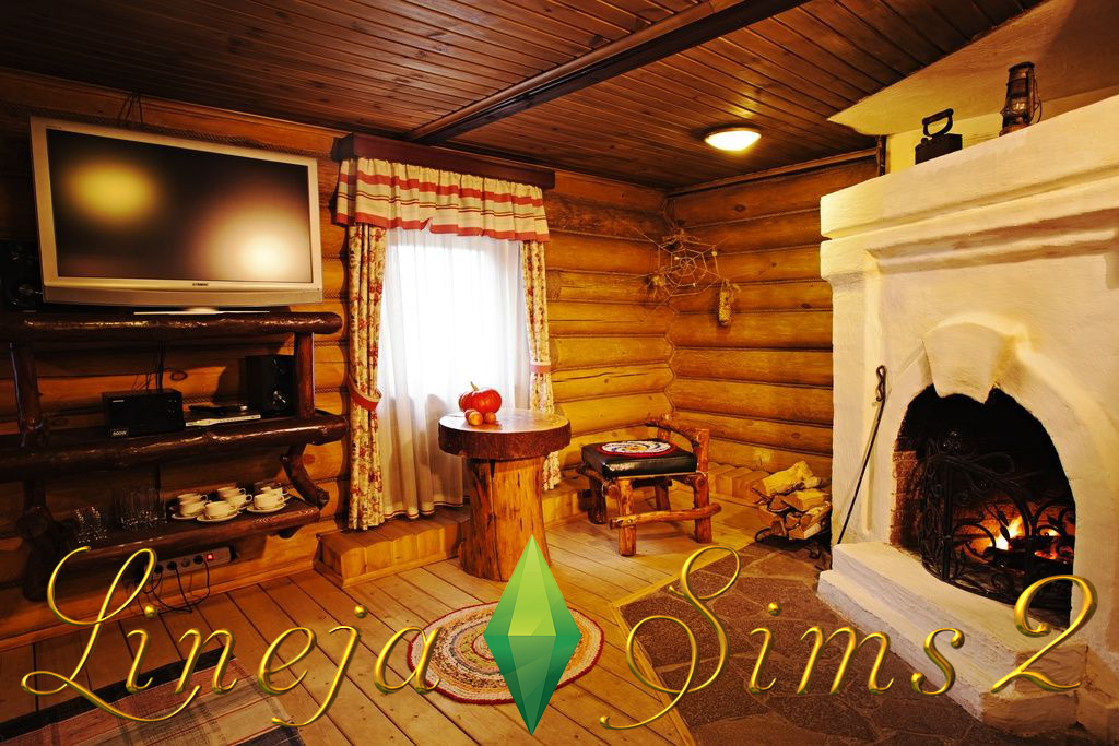 Горница с печкой 03 (A room with a stove 03)