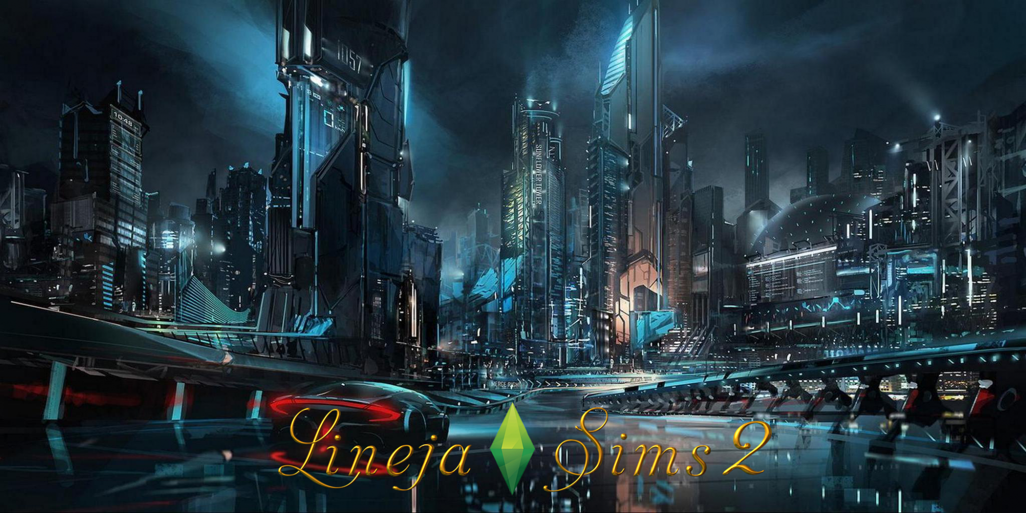 Футуристический город 01 (Futuristic city 01)