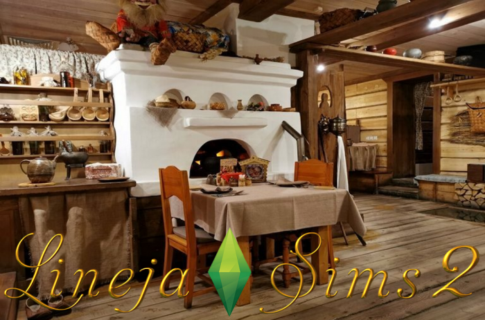 Горница с печкой 01 (A room with a stove 01)