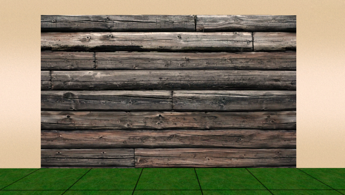 Старые бревенчатые стены (Old log walls)