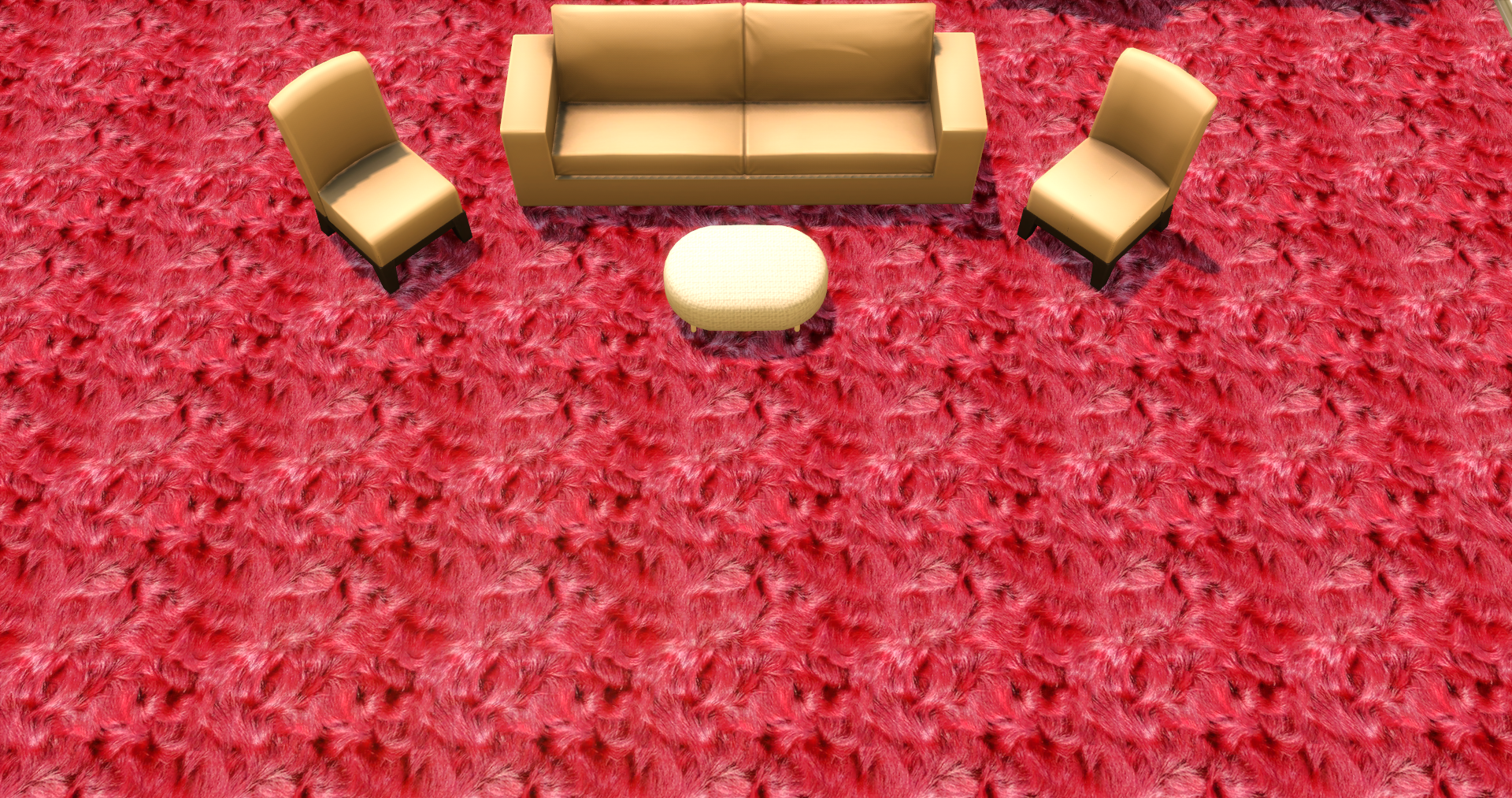 Меховой ковёр №4 (Fur carpet No.4)