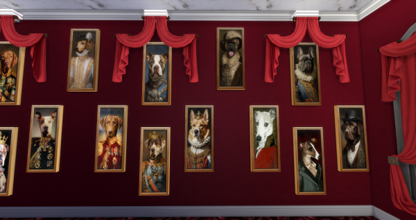 Картина Эрмитажные собаки (Hermitage Dogs)