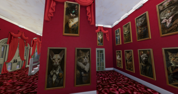 Картина Эрмитажные коты (Hermitage Cats)