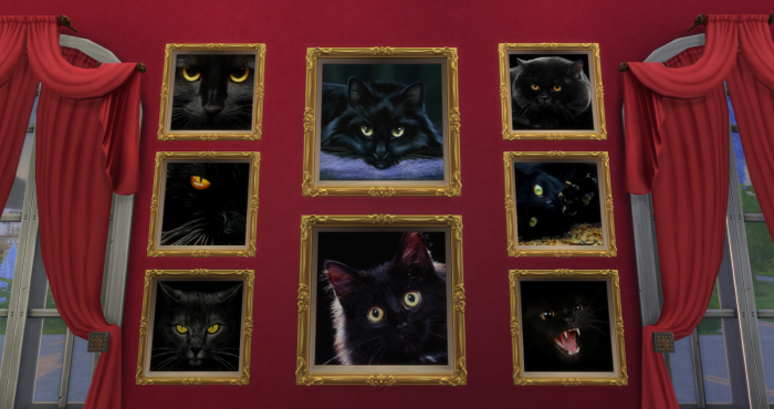 Картина Чёрный кот (The Black Cat)