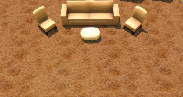 Меховой ковёр №6 (Fur carpet No.6)