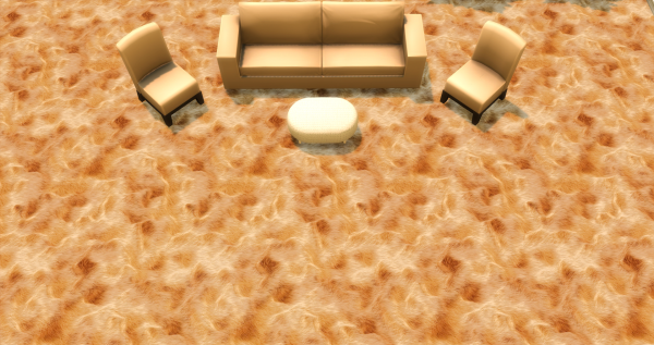 Меховой ковёр №6 (Fur carpet No.6)