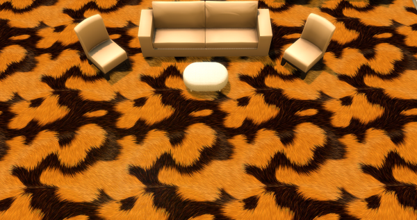 Меховой ковёр №2 (Fur carpet No.2)