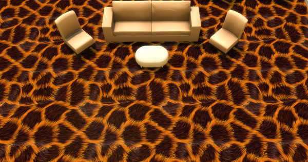 Меховой ковёр №2 (Fur carpet No. 2)