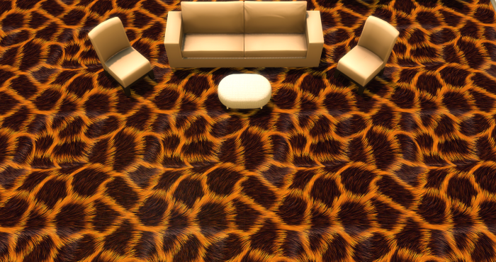 Меховой ковёр №2 (Fur carpet No. 2)