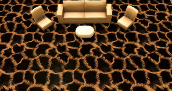 Меховой ковёр №2 (Fur carpet No. 2)