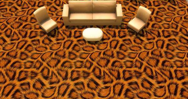 Меховой ковёр №2 (Fur carpet No. 2)