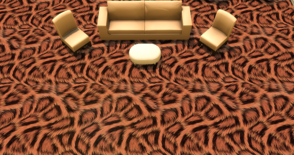 Меховой ковёр №2 (Fur carpet No. 2)