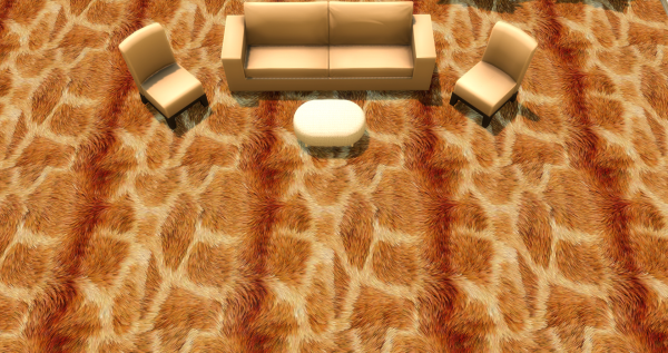 Меховой ковёр №2 (Fur carpet No. 2)