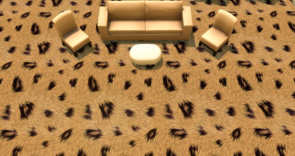 Меховой ковёр №2 (Fur carpet No. 2)