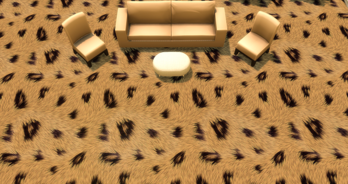Меховой ковёр №2 (Fur carpet No. 2)