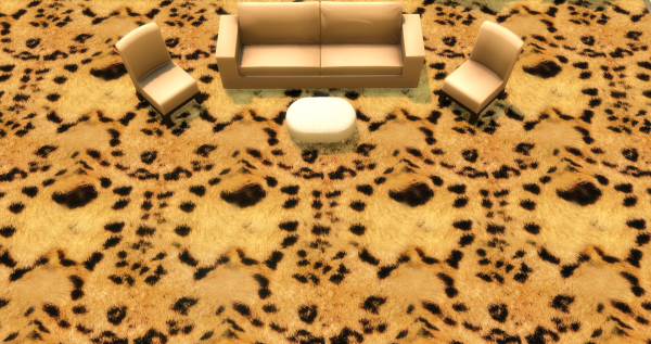 Меховой ковёр №2 (Fur carpet No. 2)