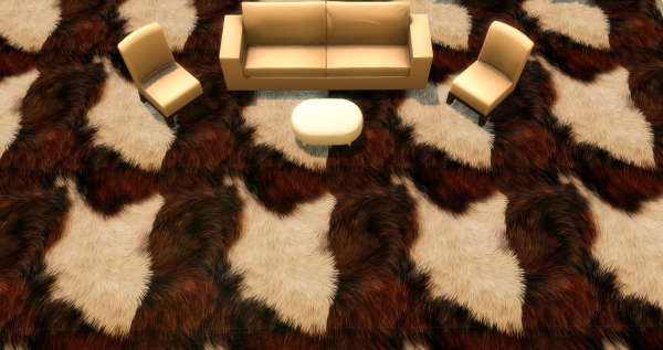 Меховой ковёр №2 (Fur carpet No. 2)