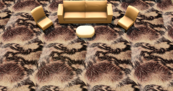 Меховой ковёр №2 (Fur carpet No. 2)