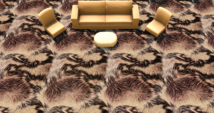 Меховой ковёр №2 (Fur carpet No. 2)