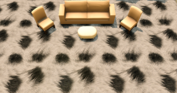 Меховой ковёр №2 (Fur carpet No. 2)