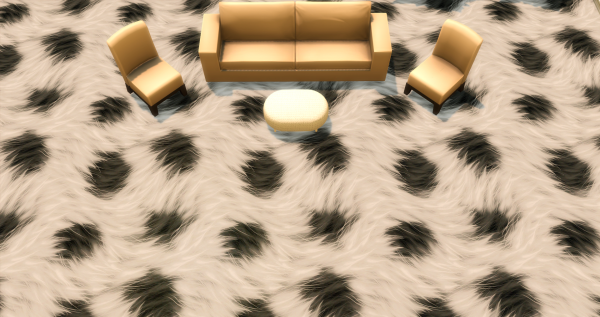 Меховой ковёр №2 (Fur carpet No. 2)