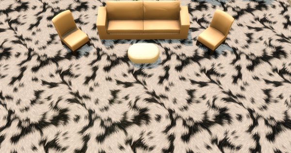 Меховой ковёр №2 (Fur carpet No. 2)