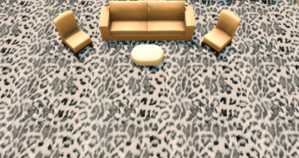 Меховой ковёр №2 (Fur carpet No. 2)