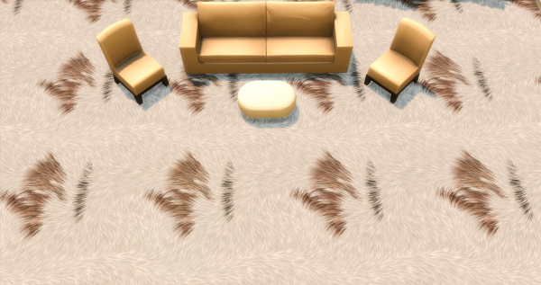 Меховой ковёр №2 (Fur carpet No. 2)