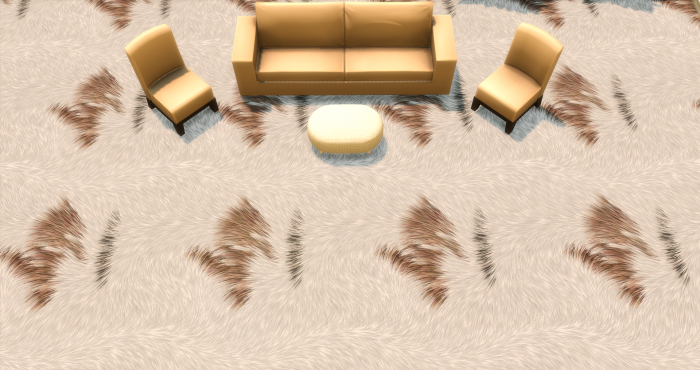 Меховой ковёр №2 (Fur carpet No. 2)
