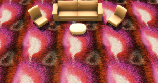 Меховой ковёр №3 (Fur carpet No. 3)