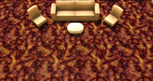 Меховой ковёр №3 (Fur carpet No. 3)