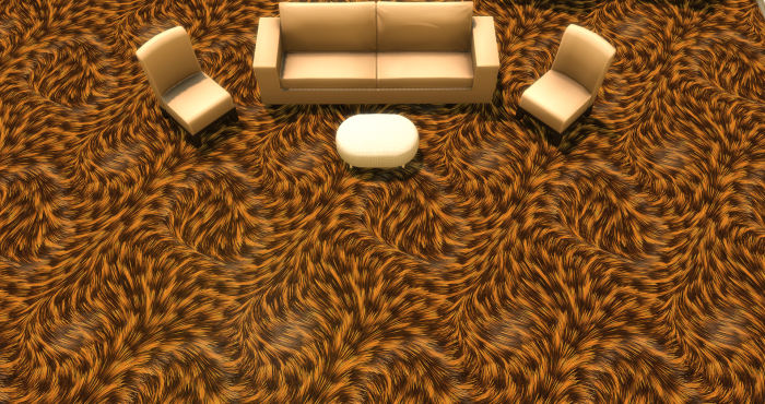 Меховой ковёр №3 (Fur carpet No. 3)