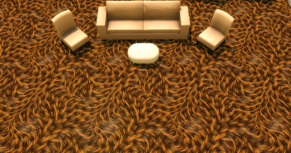 Меховой ковёр №3 (Fur carpet No. 3)