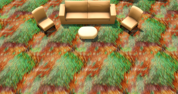 Меховой ковёр №3 (Fur carpet No. 3)