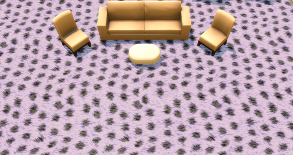 Меховой ковёр №7 (Fur carpet No.7)