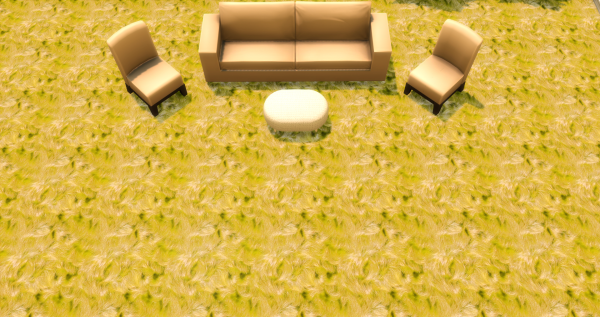 Меховой ковёр №4 (Fur carpet No.4)