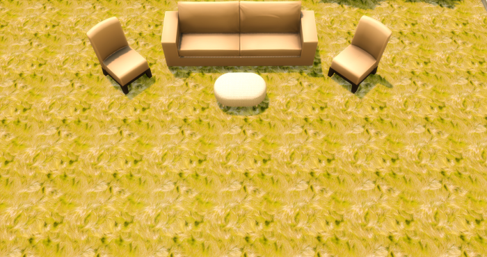 Меховой ковёр №4 (Fur carpet No.4)