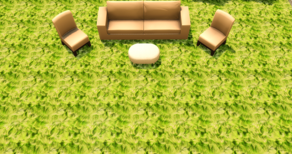 Меховой ковёр №4 (Fur carpet No.4)