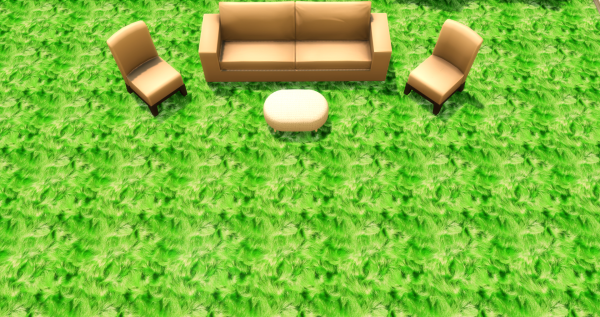 Меховой ковёр №4 (Fur carpet No.4)