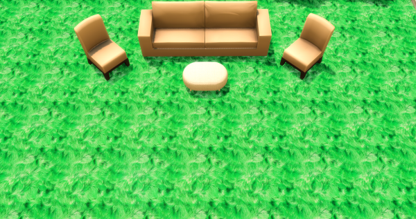 Меховой ковёр №4 (Fur carpet No.4)