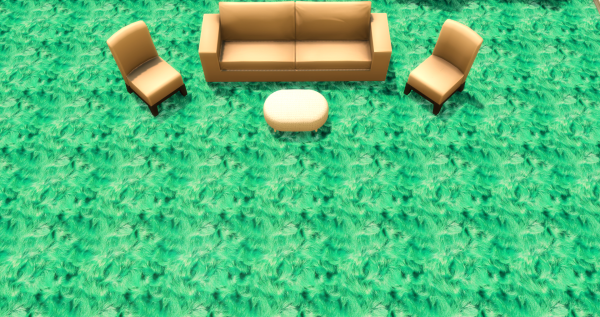 Меховой ковёр №4 (Fur carpet No.4)