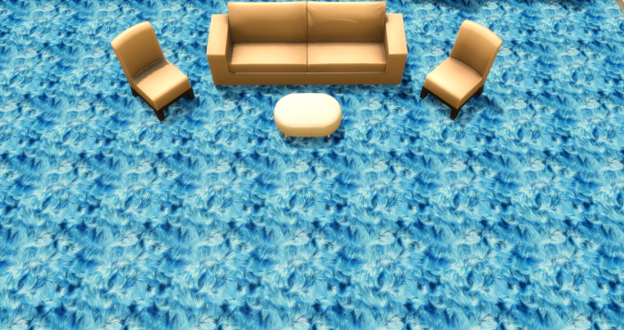 Меховой ковёр №4 (Fur carpet No.4)