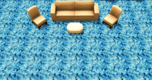 Меховой ковёр №4 (Fur carpet No.4)