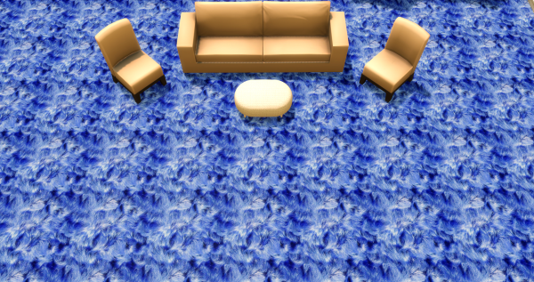 Меховой ковёр №4 (Fur carpet No.4)