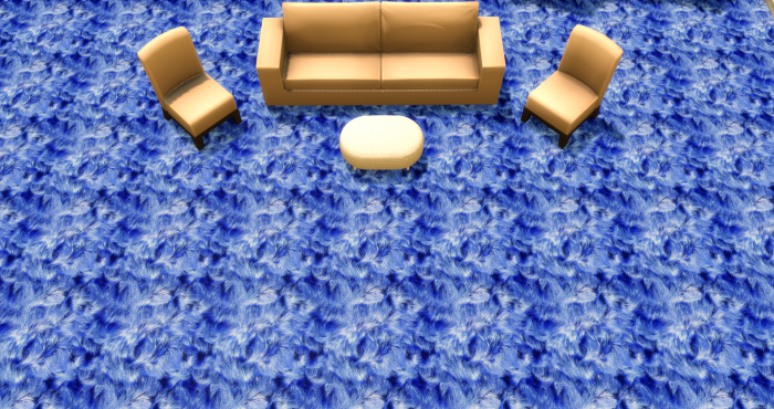 Меховой ковёр №4 (Fur carpet No.4)