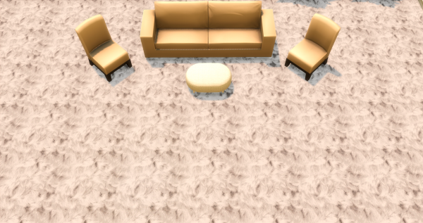 Меховой ковёр №4 (Fur carpet No.4)