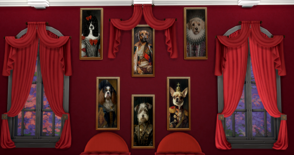 Картина Эрмитажные собаки (Hermitage Dogs)