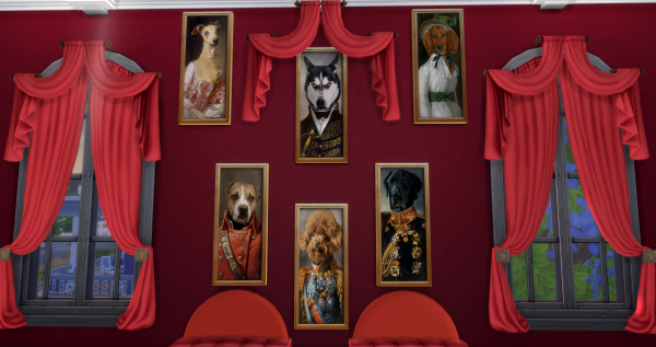 Картина Эрмитажные собаки (Hermitage Dogs)