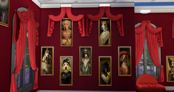 Картина Эрмитажные собаки (Hermitage Dogs)